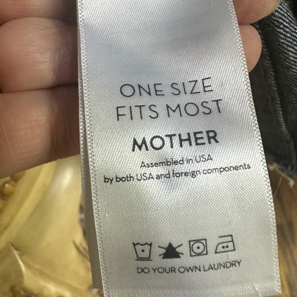 Rare Mother   …60% Mother recycled denim capsule … jacket/ shirt NWOT - Picture 15 of 16